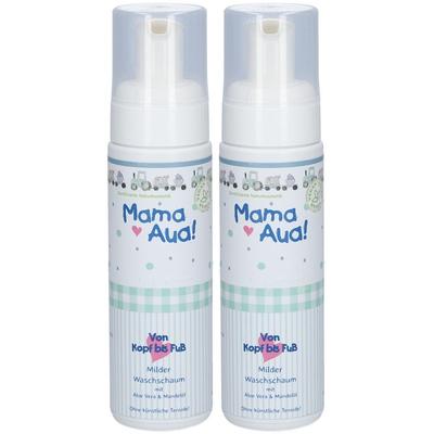 Mama-Aua Kopf B.fuss Waschm. x2 2x200 ml Schaum