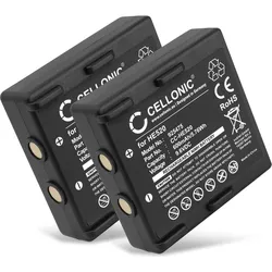 Cellonic Akku f??r Hetronic 68300520, Abitron KH68300520.A, FBH300, 68300510, Nova (600 mAh), Batterien + Akkus
