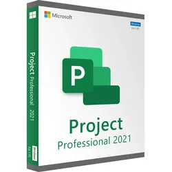 Microsoft Project 2021 Professional | Windows | 1 PC | ESD