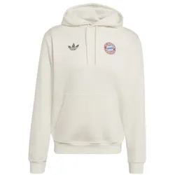 adidas FC Bayern München Seasonal Grafik Hoodie Herren - weiß - L