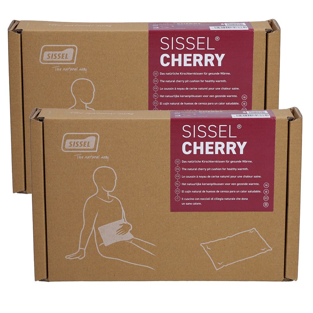 Sissel Cherry 20 x 40 cm Rood x2 2x1 St Set
