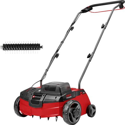 Einhell GC-SA 36/31 Li-Solo Li-Ion Akku Vertikutierer, Rasenlüfter Einstellbarer Holm, fahrbar, ohne Akku, ohne Ladegerät