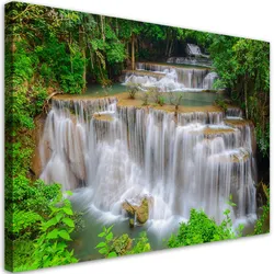 WANDBILD wasserfall natur wald