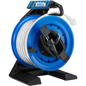 HEDI Lichtschlauch LED, kaltweiß, für außen, IP65 wasserdicht, 230 V, Trommel mit 25 m