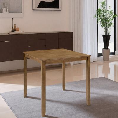 ZWYO HOSIMU "35"" Counter Height Square Dining Table, Solid Wood Kitchen Pub Table for Small Spaces & Apartments"