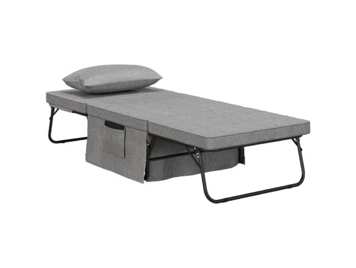 HOMCOM 4-in-1 Klappbett 75x190 cm Erwachsene Gästebett Klappbar mit Kissen
