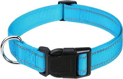Uplifted Finds Small Dog Choker Collar Decorative Puppy Neck Accessory s blue