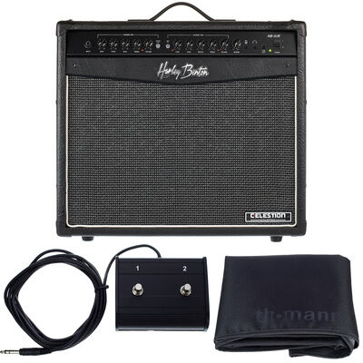 Harley Benton HB-80R Bundle Noir