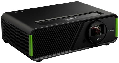 Viewsonic Beamer X2-4K LED 2150 ANSI-Lumen 3840 x 2160 4K UHD mit Fernbedienung, Zoom-Funktion, Integrierter Lautsprecher, 4K unterstützt