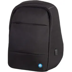 LIGHTPAK Laptop-Rucksack RPET schwarz bis 39,6 cm (15,6 Zoll)