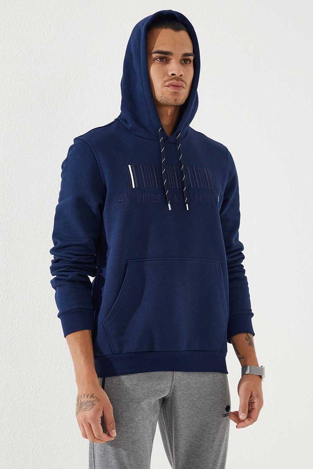 Bedruckter Kapuzenpullover