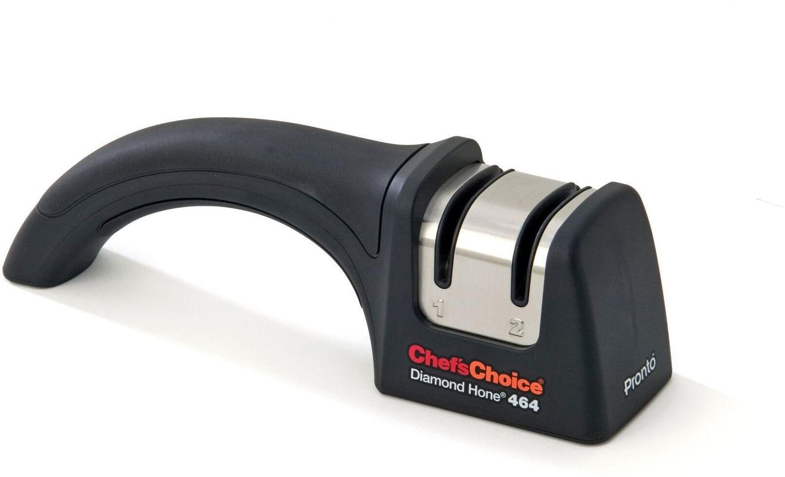 Messerschärfer "Chef's Choice 464 Pronto Diamond", schwarz, B:21,6cm L:5,4cm, Messerschärfer, Messerschärfer schwarz Einheitsgröße