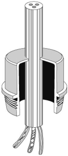 Hensel Manchon d’insertion IP55 ESM 16 (3600180)