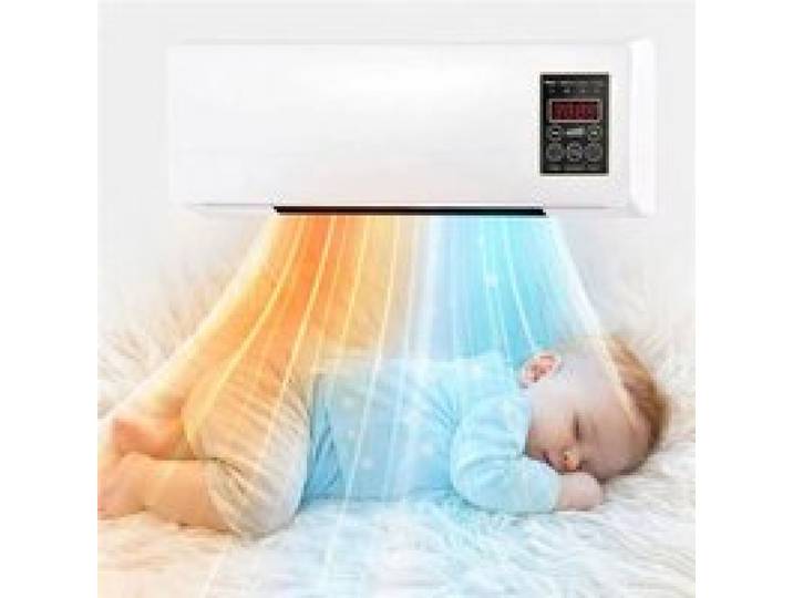 Neuf 2026 Ventilateur chauffage Ventilateur 2 en 1 Multifonctionnel Ventilateur Portables de Souffler le Vent et de Chauffage Blanc