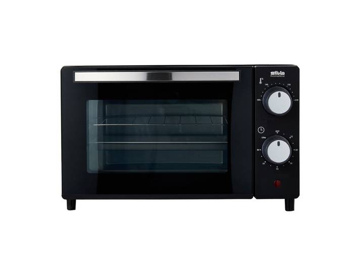 Silva Minibackofen 440108 Mini Backofen 10L Kompakt für kleine Küchen