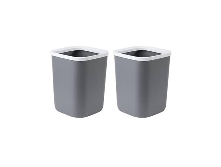 9bbhfJw4R Haushaltsmülleimer Mülleimer, Küche, Büro(Grigio,Klein)