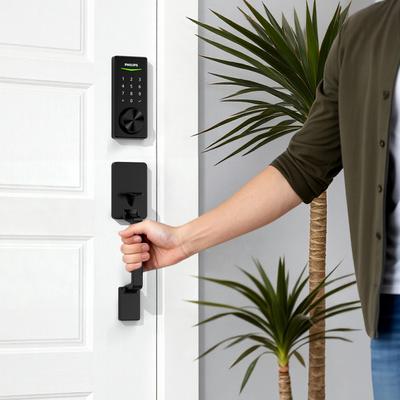 Philips 1000 Series Electronic Deadbolt with Handle Set