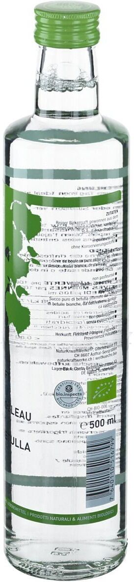 NaturKraftWerke Birkensaft nativ Bio 500 ml Flaschen