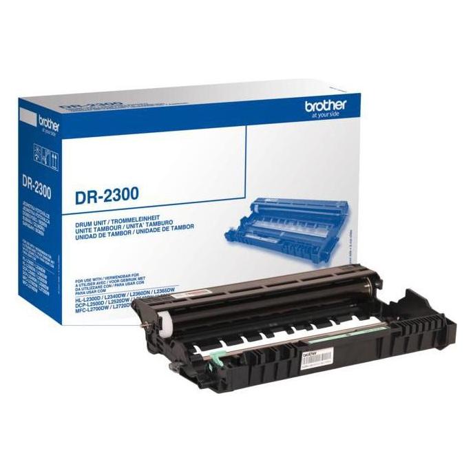 Brother Drum unit Black Pages: 12.000 (DR-2300)