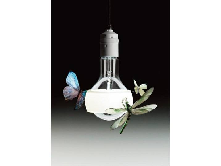 Johnny B. Good Pendelleuchte White - Ingo Maurer - Wohnzimmer - Glas