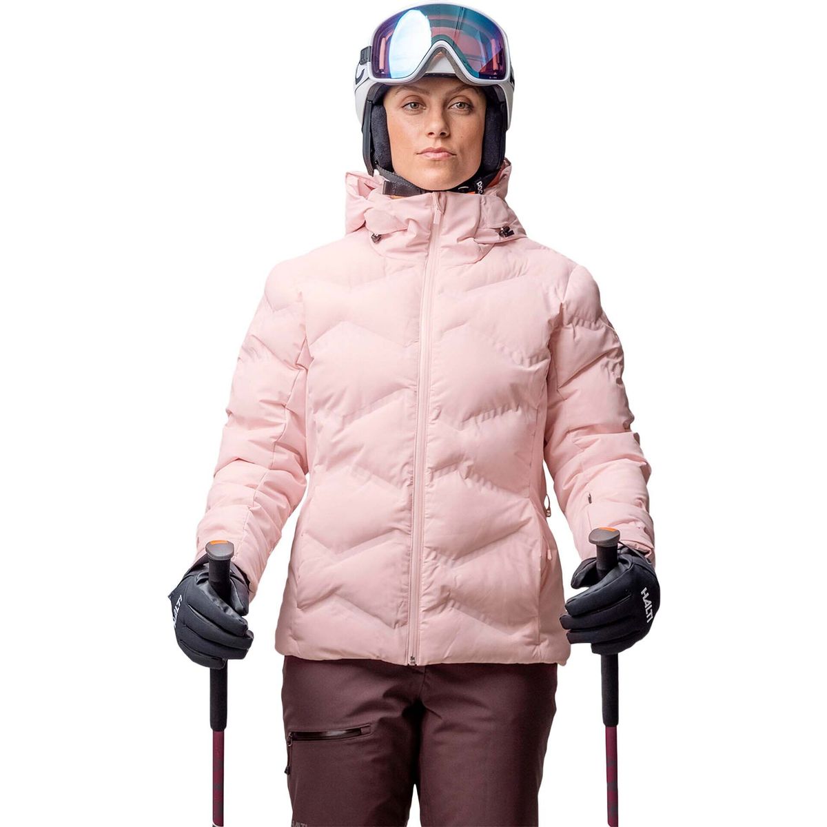 Halti Nordic W Arcty II Ski Jacket veiled pink (G60) 48 059-2666-G60-48