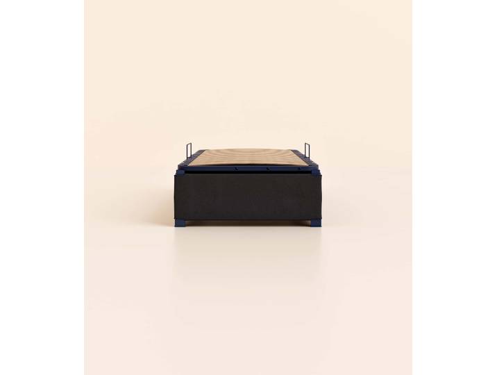 Lit coffre enfant 90x200cm Plus - Noir Anthracite - Tediber