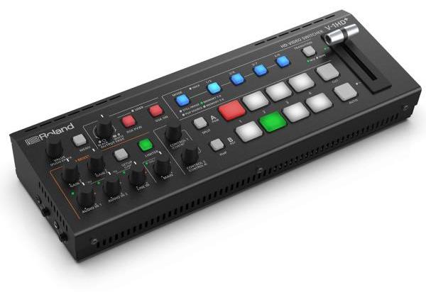 Roland V-1HD+, WUXGA, 720 x 480,720 x 576,1080 x 720,1920 x 1080,1920 x 1200, 480i, 480p, 576i, 576p, 720i, 720p, 1080i, 1080p, 60 fps, 4 Kanäle, Gleichstrom