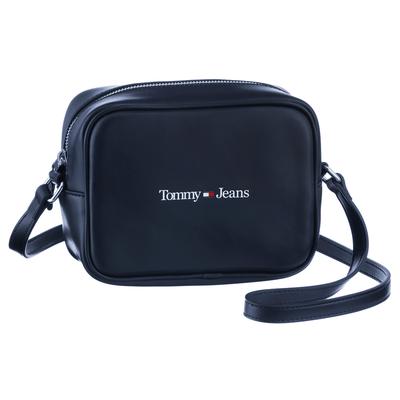 Mini Bag TOMMY JEANS "CAMERA BAG", Damen, Gr. B/H/T: 18cm x 14cm x 8cm, blau (navy), Lederimitat, Taschen, Handtasche Damen Tasche Damen Schultertasche