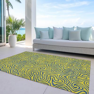 Addison Rugs Machine Washable Indoor/ Outdoor Modern Trance Chantille Rug