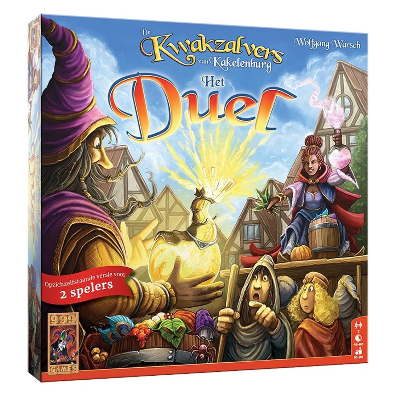 999Games 999 Games Die Quacksalber von Quedlinburg: Das Duell-Brettspiel (Niederländisch, 2 Spieler) (47444746)
