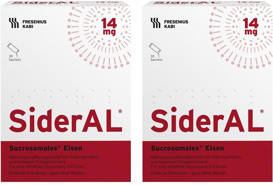 SiderAL Eisen 14 mg Cola bei erhöhtem Eisenbedarf