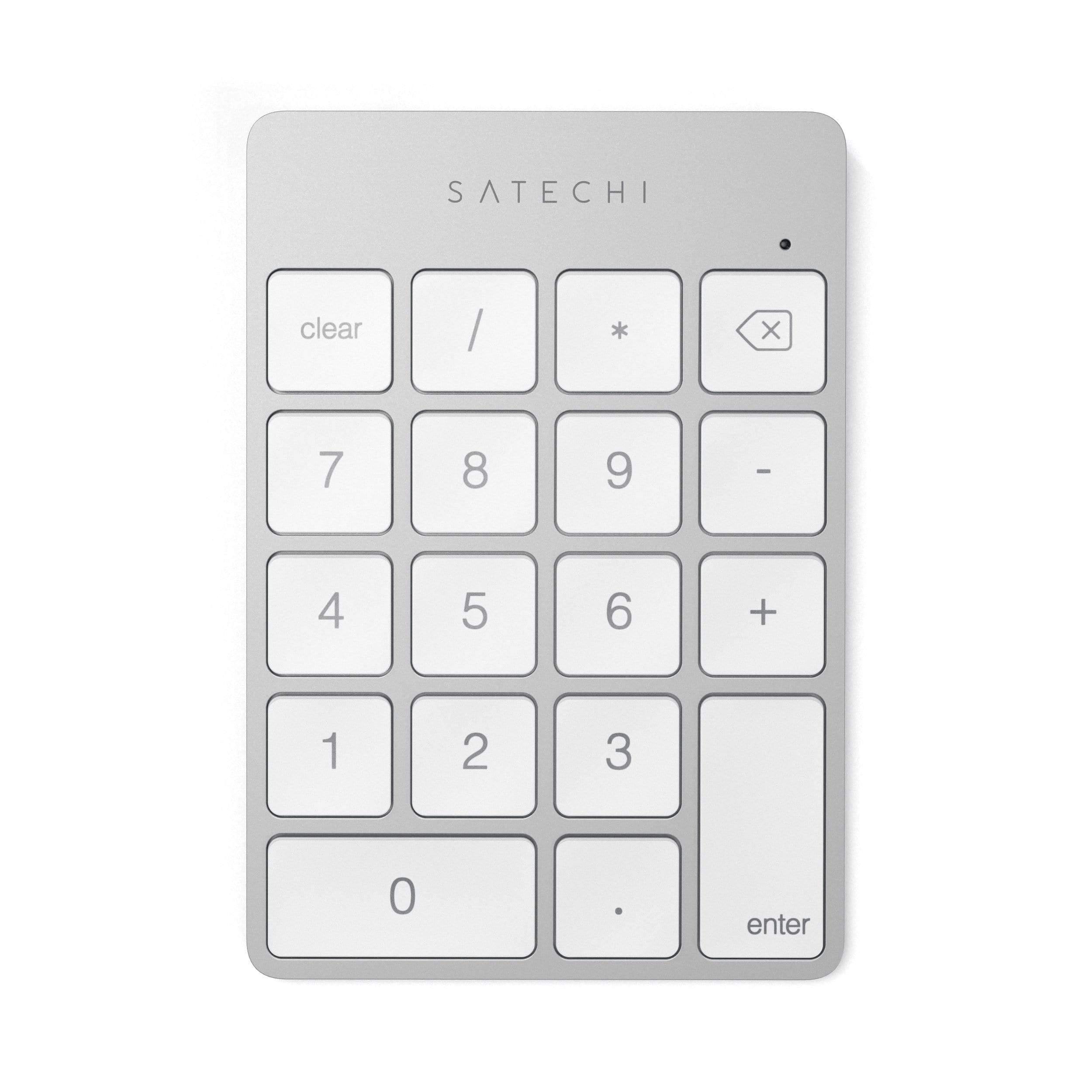 Satechi Slim Wireless Keypad Silber