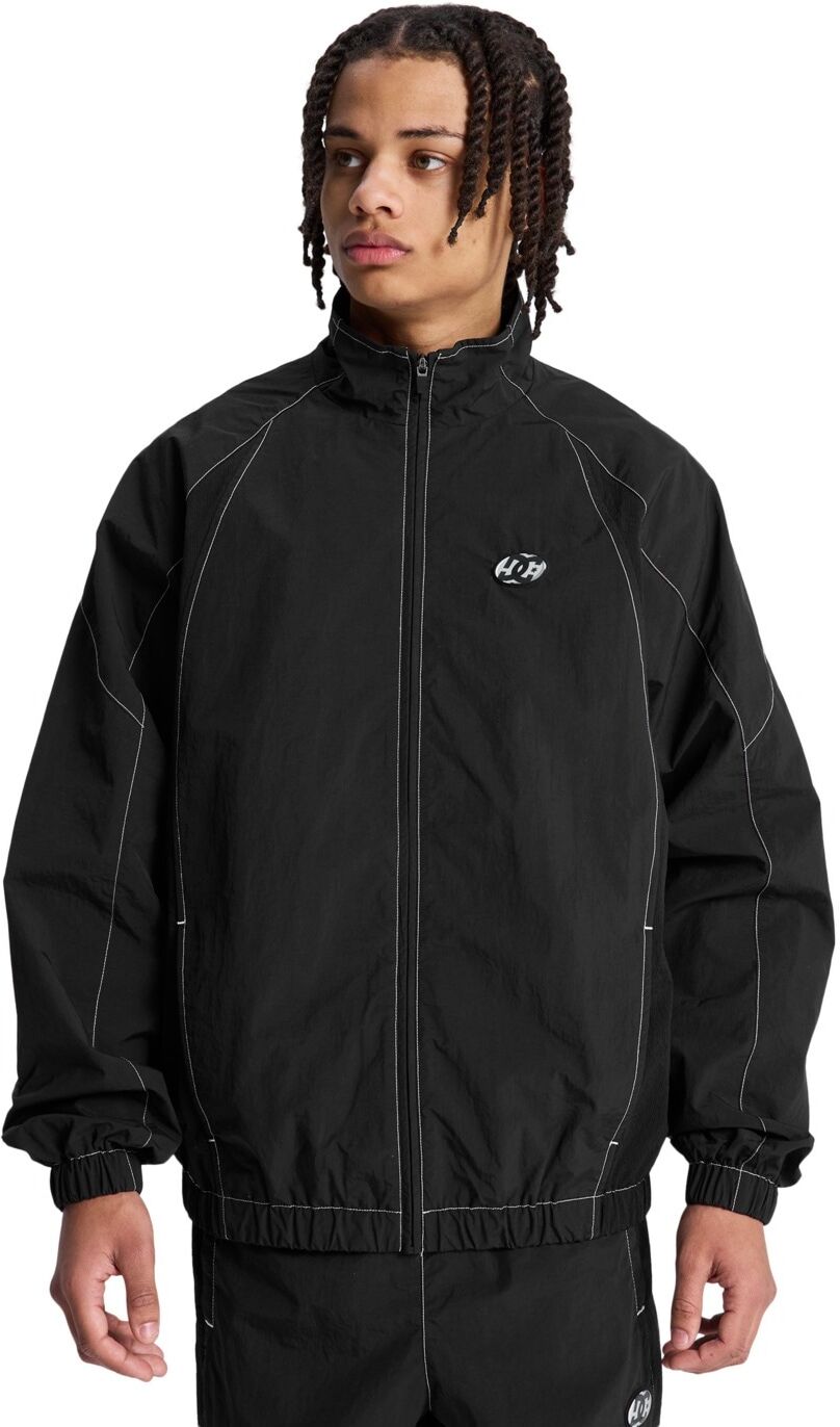 Regenjacke DC SHOES "Flow Track", Herren, Gr. M, schwarz, Obermaterial: 100% Nylon., Jacken Regenjacke