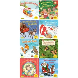 Pixis Weihnachtsgeschenke (8 x 8 Exemplare), Kinderbücher von Diverse
