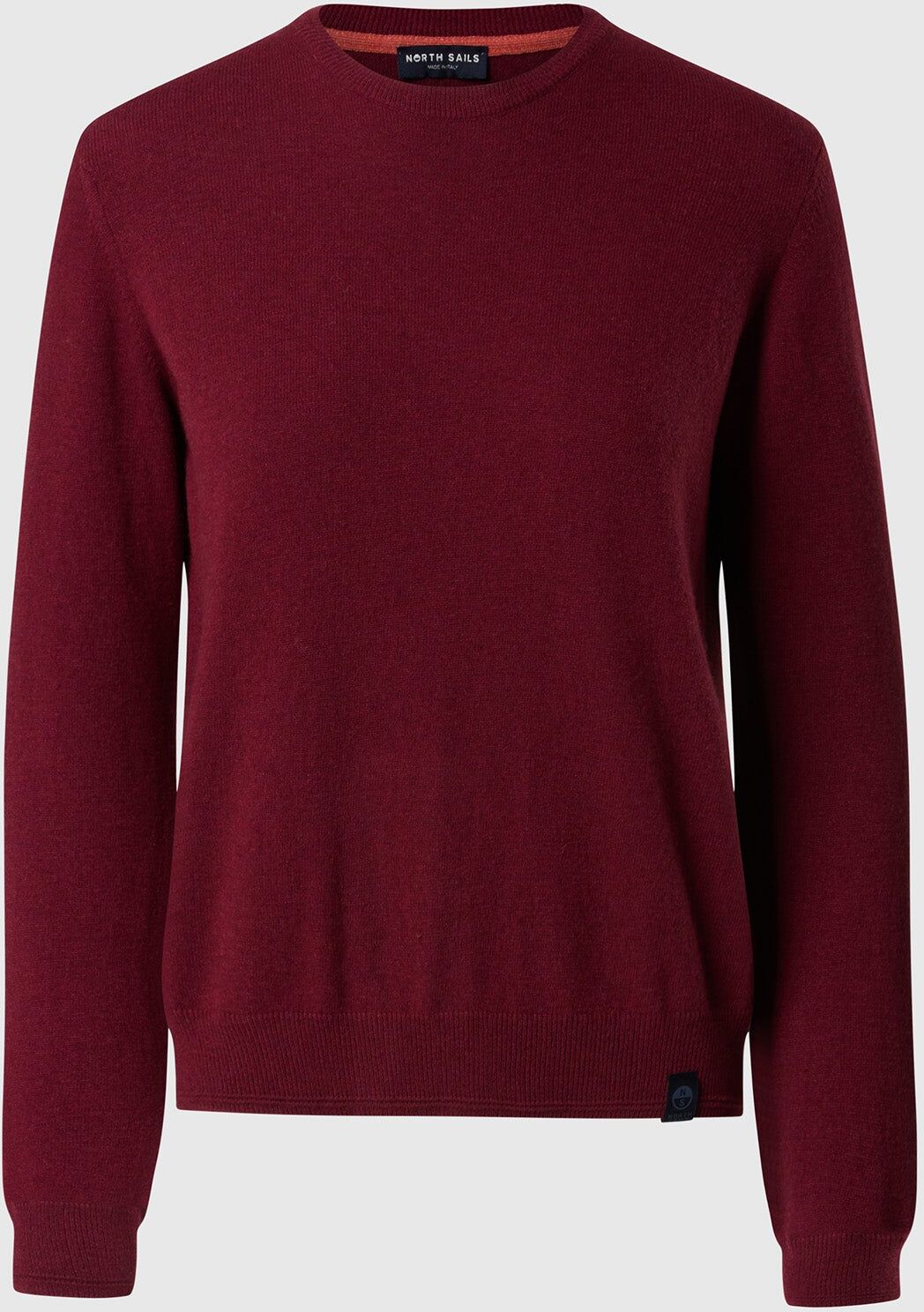 North Sails Rundhalspullover aus Kaschmirmischung Deep red XS