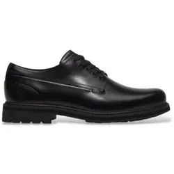Timberland für Herren. TB0A5TKTW021 Schwarze Stormbucks-Lederschuhe (44.5), Wohnung, Schnürsenkel, Lässig, Klassisch