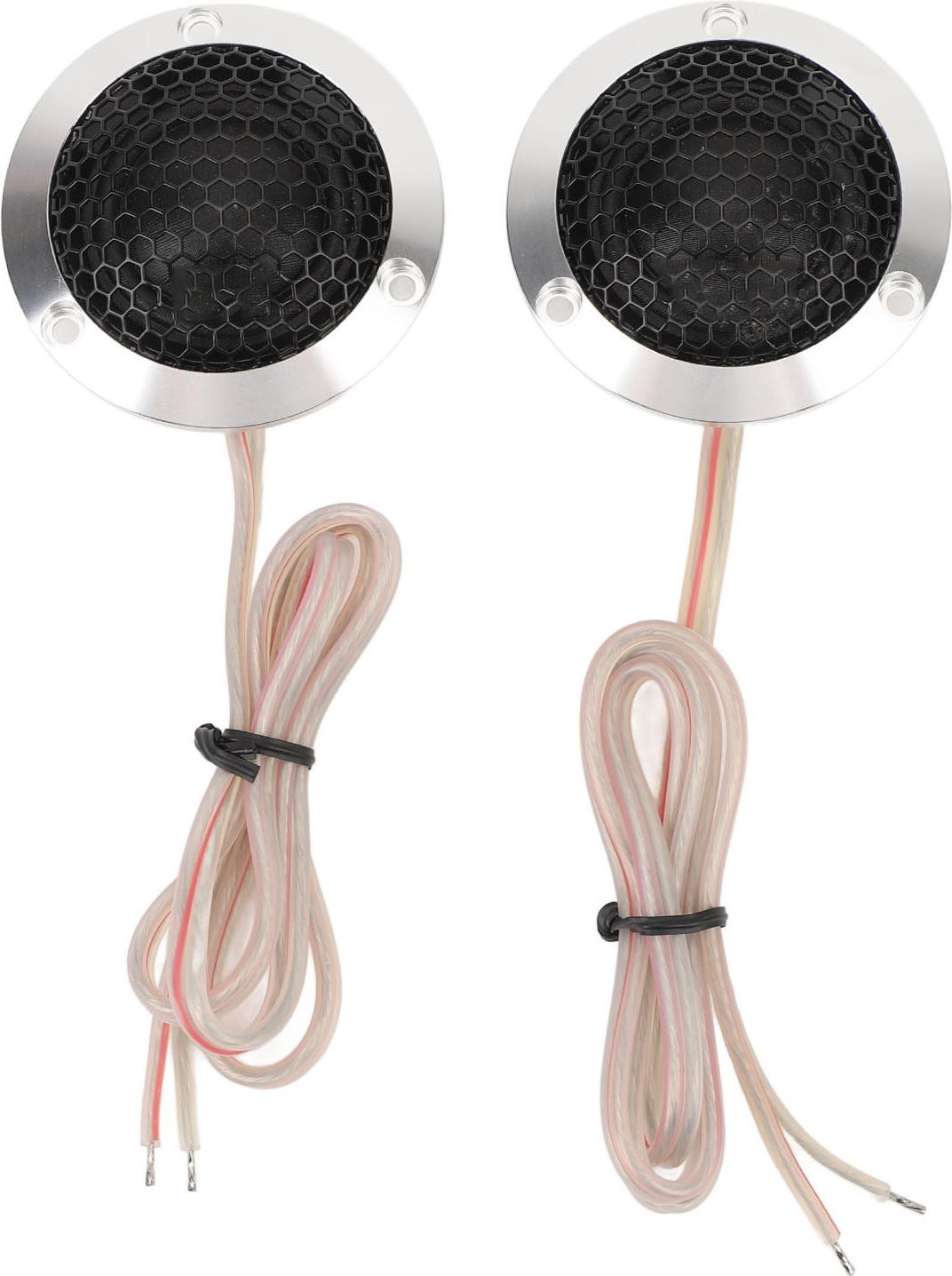 Gistuch Set van 2 mini-hoogfrequentluidsprekers voor auto's, 1,5 inch, 12V, 10W, stereo systeem