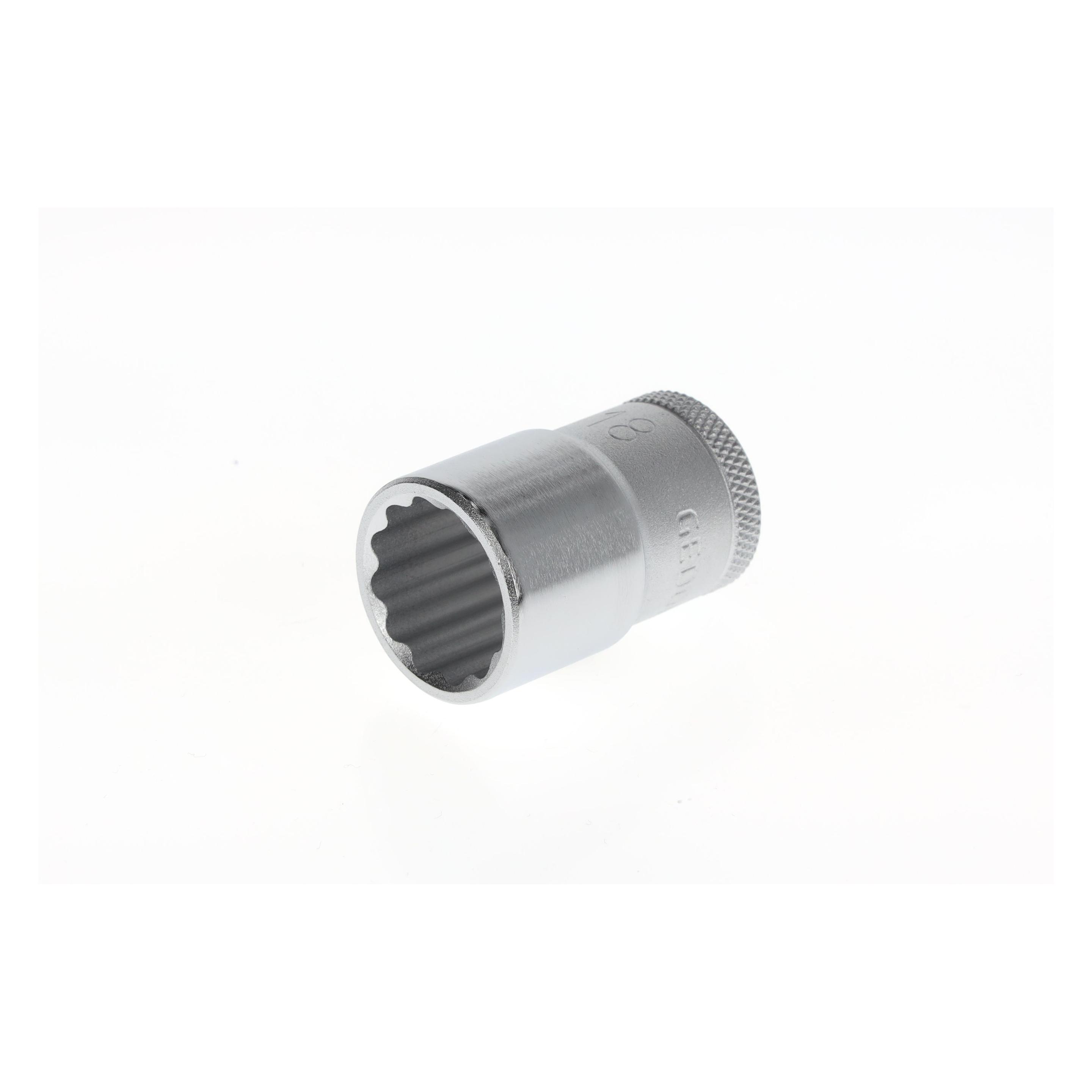 Gedore D 19 18 Steckschlüsseleinsatz 1/2" UD-Profil 18 mm (18 mm) (6134280)
