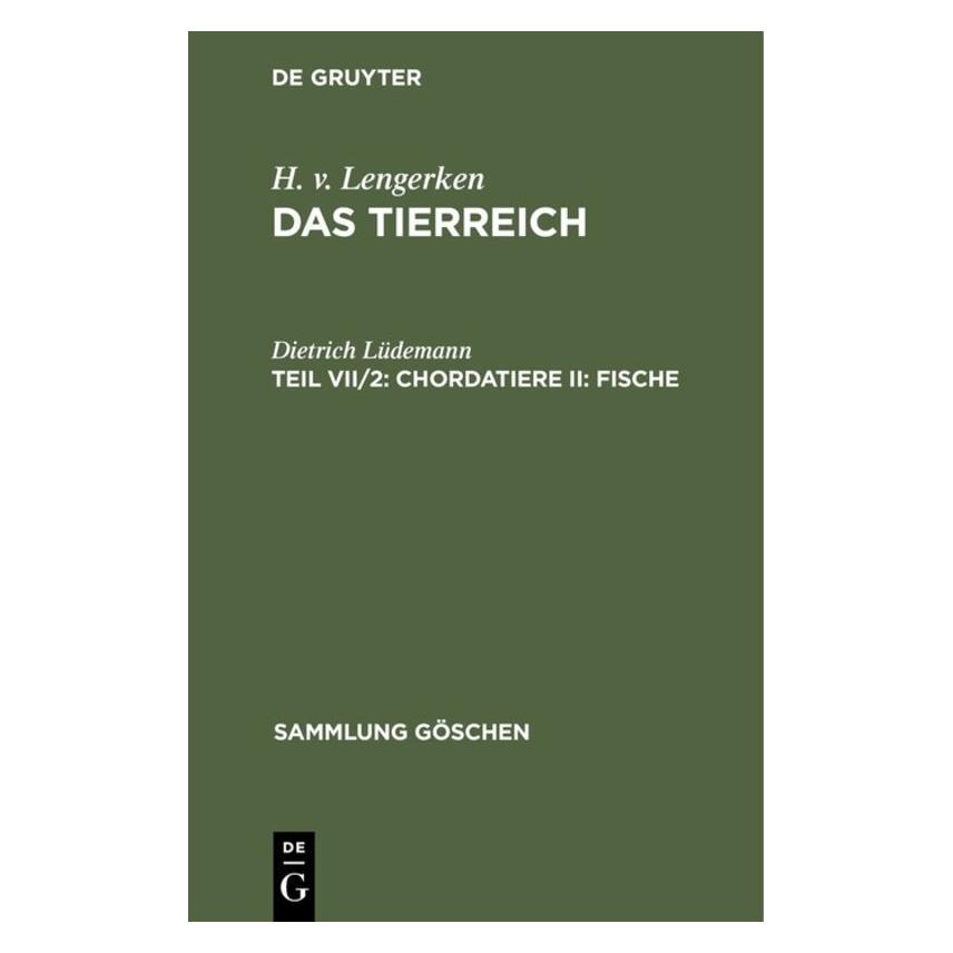 De Gruyter Lüdemann:Fische (Deutsch, Hardcover, Dietrich Lüdemann) (67760190)