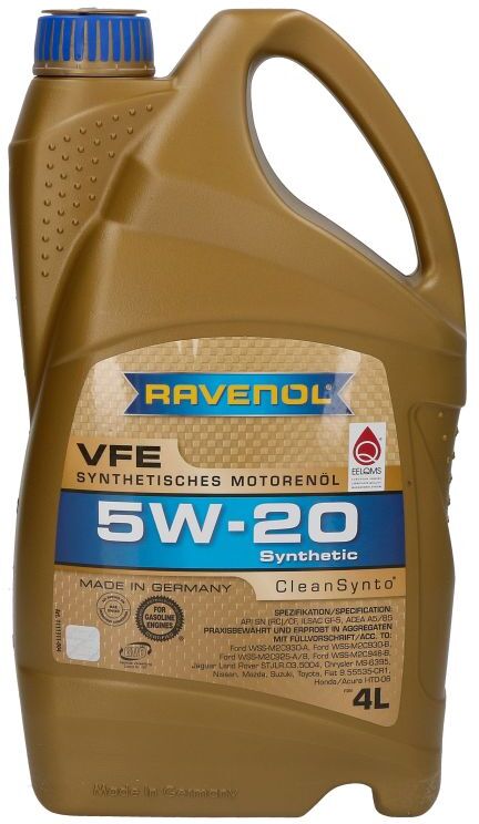 Motoröl RAVENOL 1111311 VFE SAE 5W20 4L