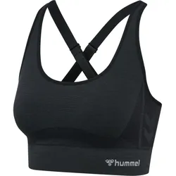 hummel hmlCLEA Seamless Sports Top black melange L
