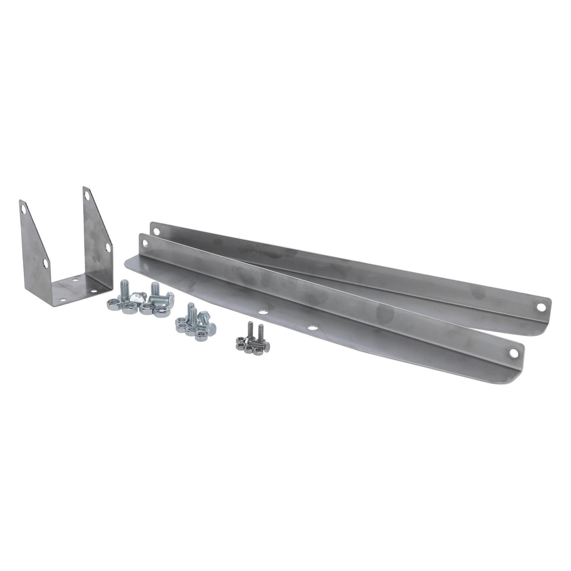 AKO Metallbox-Montageset für 45W & 100W Solarmodul (Solaranlage Montagematerial) (442386)