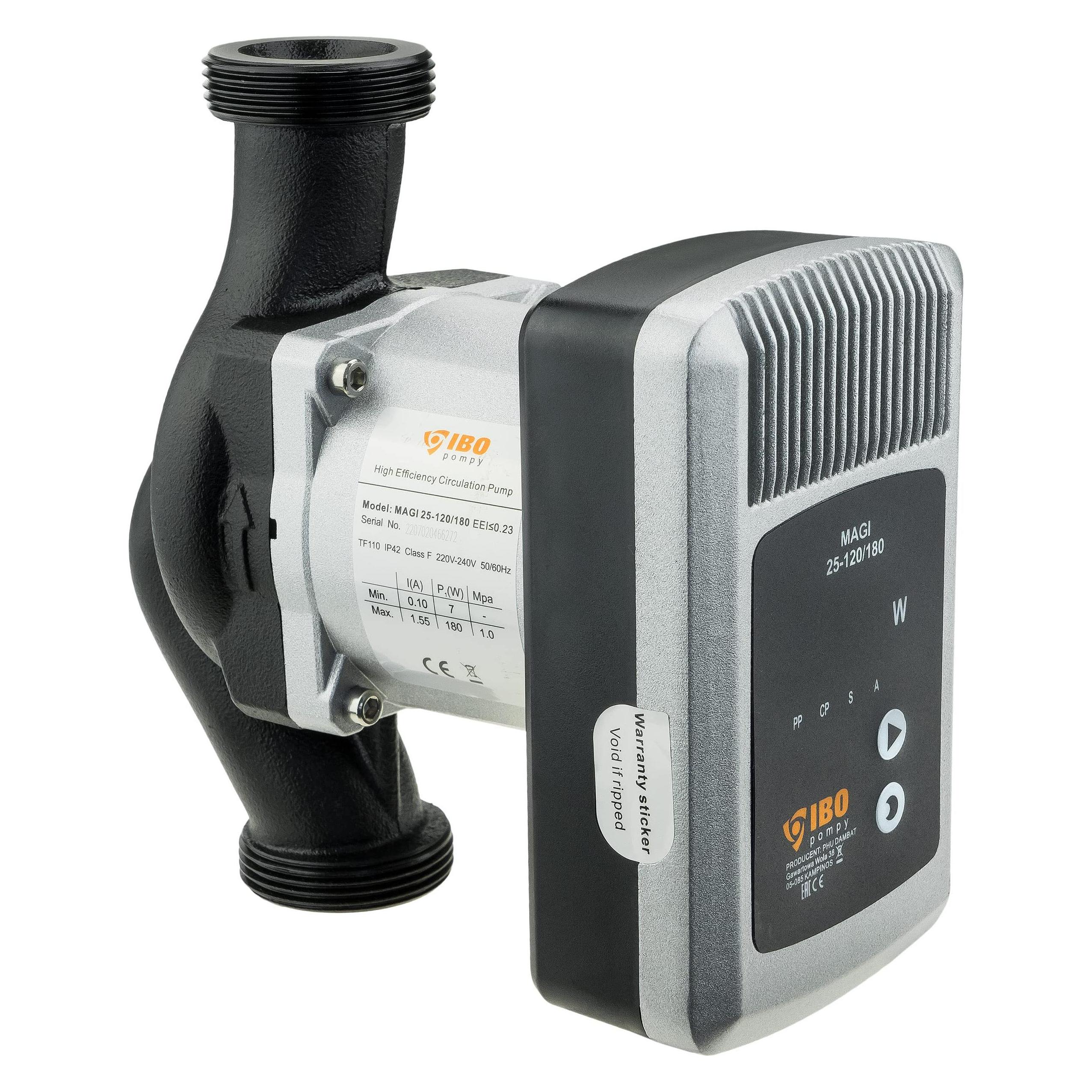 MAGI H Elektronische Umwälzpumpe 25-120/180 IBO (Hauswasserpumpe) (3653)