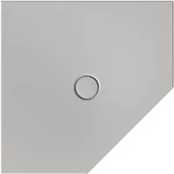 BetteFloor Caro Fünfeck-Duschwanne, 900x900mm, 7191-413, Farbe: Dust