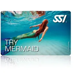 Try Mermaiding im Indoor Pool