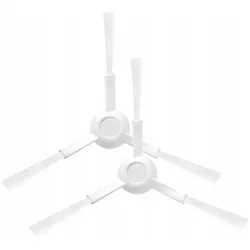 JET Tools 2 Szczotka Szczoteczka Boczna Czyszcząca Do Xiaomi Mijia Stytj02ym Viomi V2 / Biały, Staubsauger Roboter Zubehör, Weiss