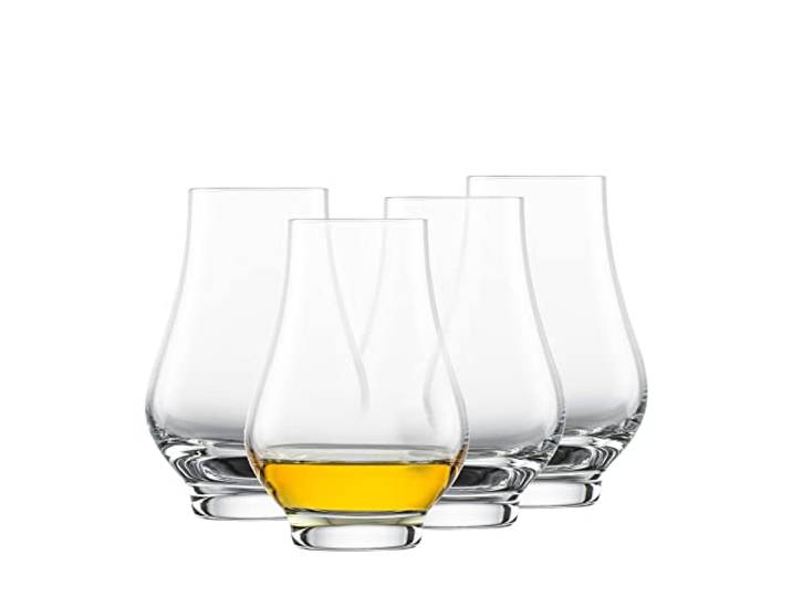 SCHOTT ZWIESEL Whisky Nosing Tumbler Bar Special (4er-Set), spezielle Nosing Gläser für Whisky, spülmaschinenfeste Tritan-Kristallgläser, Made in Germany (Art.-Nr. 130000)