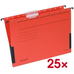 Leitz Hängetaschen »Alpha 1986« 25 Stück rot