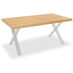 Elfo Esstisch Tim 180 x 100 cm Holz Eiche Bianco