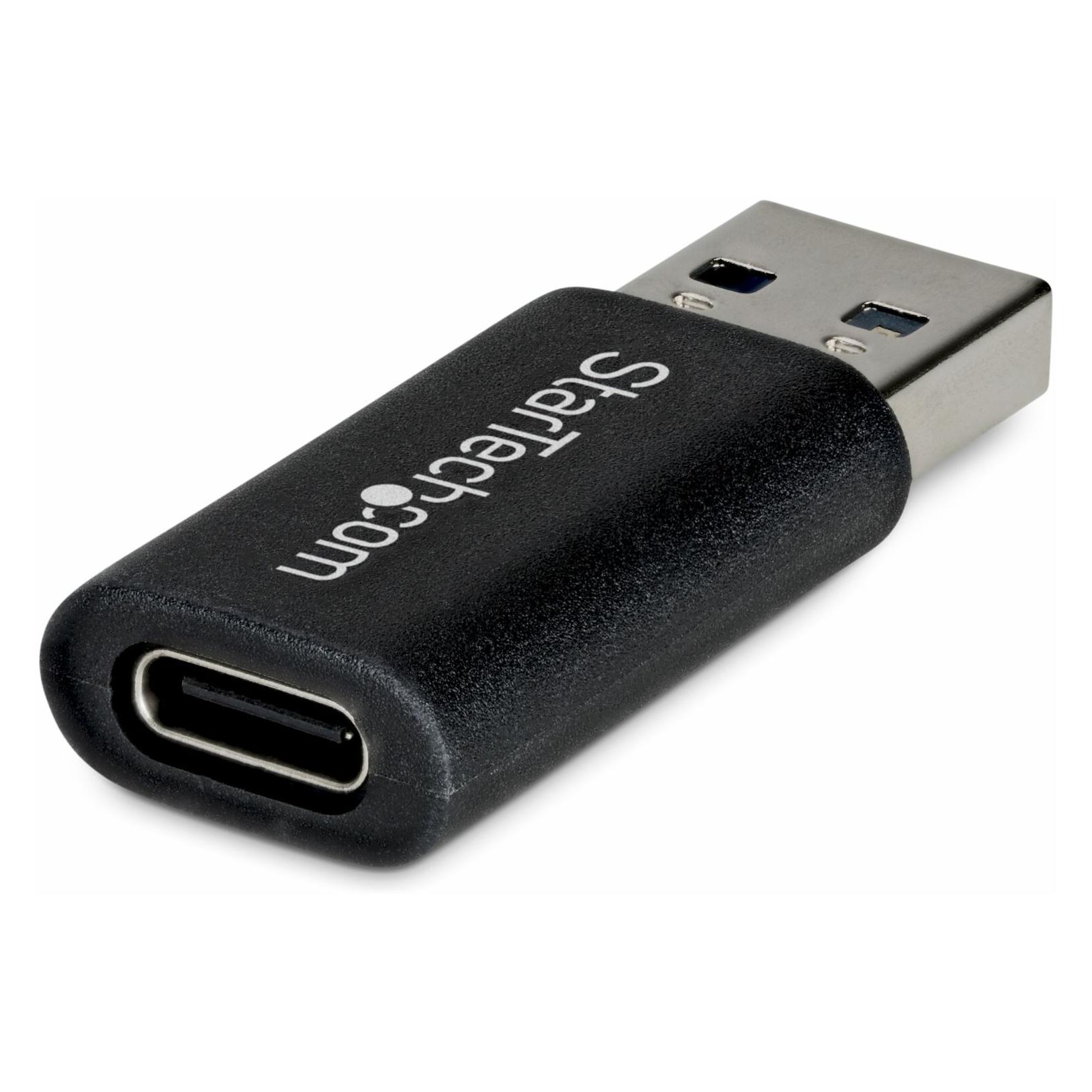 StarTech .com U32-AMCF-USBADAPTER, USB-A, USB-C, Schwarz (USB-A, USB-C) (U32-AMCF-USBADAPTER)